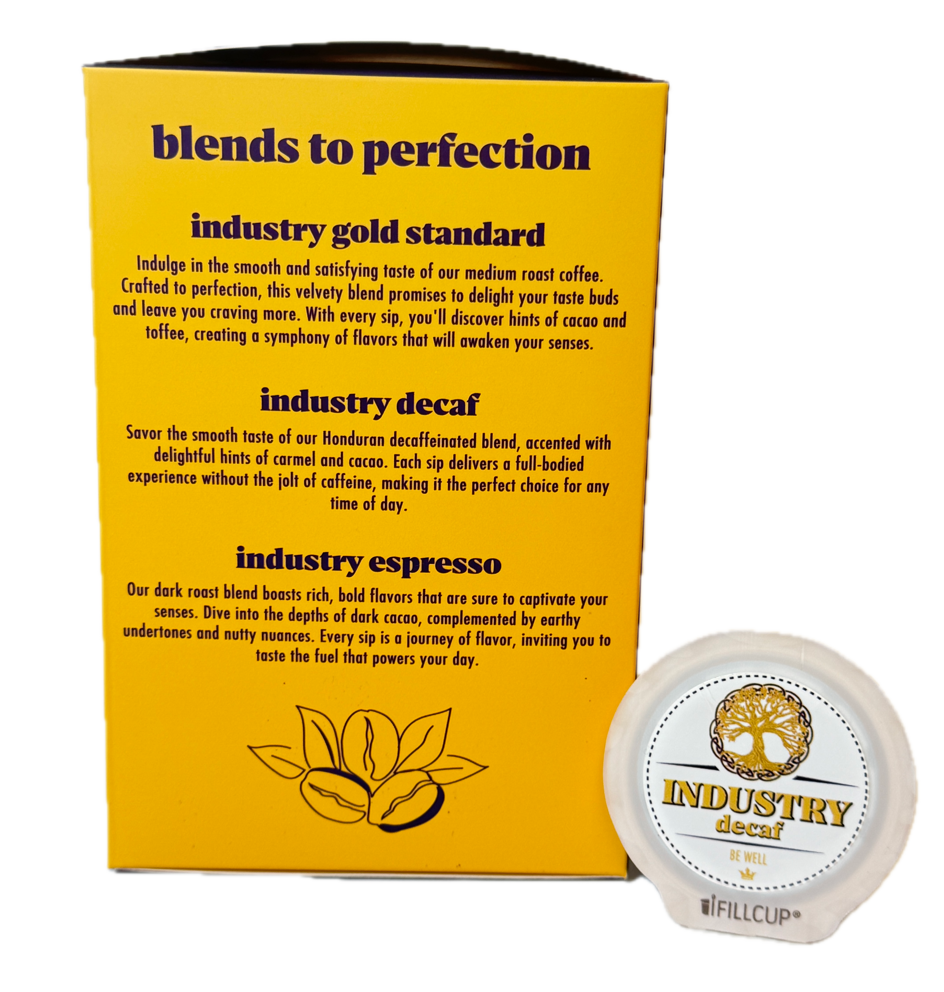 Industry Coffee Decaf Pods