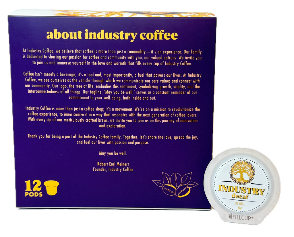 Industry Coffee Decaf Pods